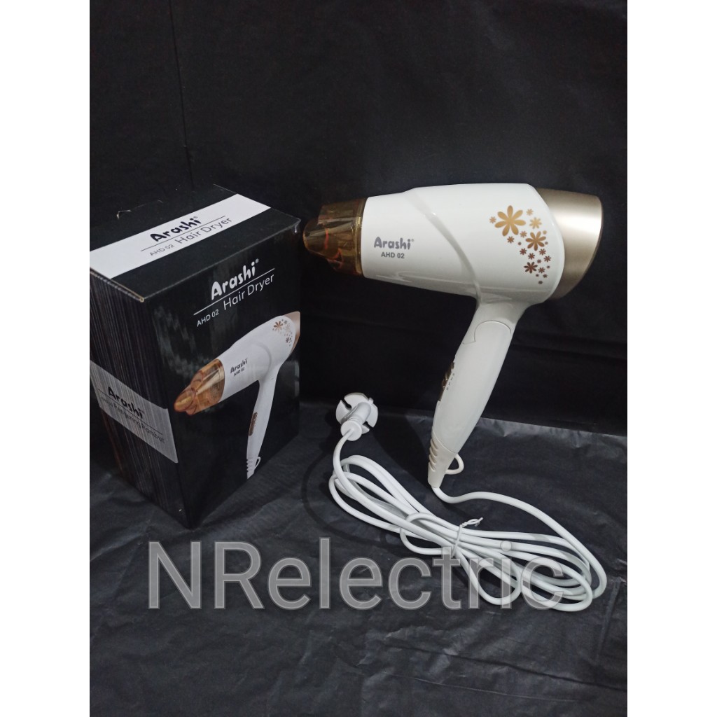Hair Dryer Pengering Rambut Arashi AHD 02 / 500W