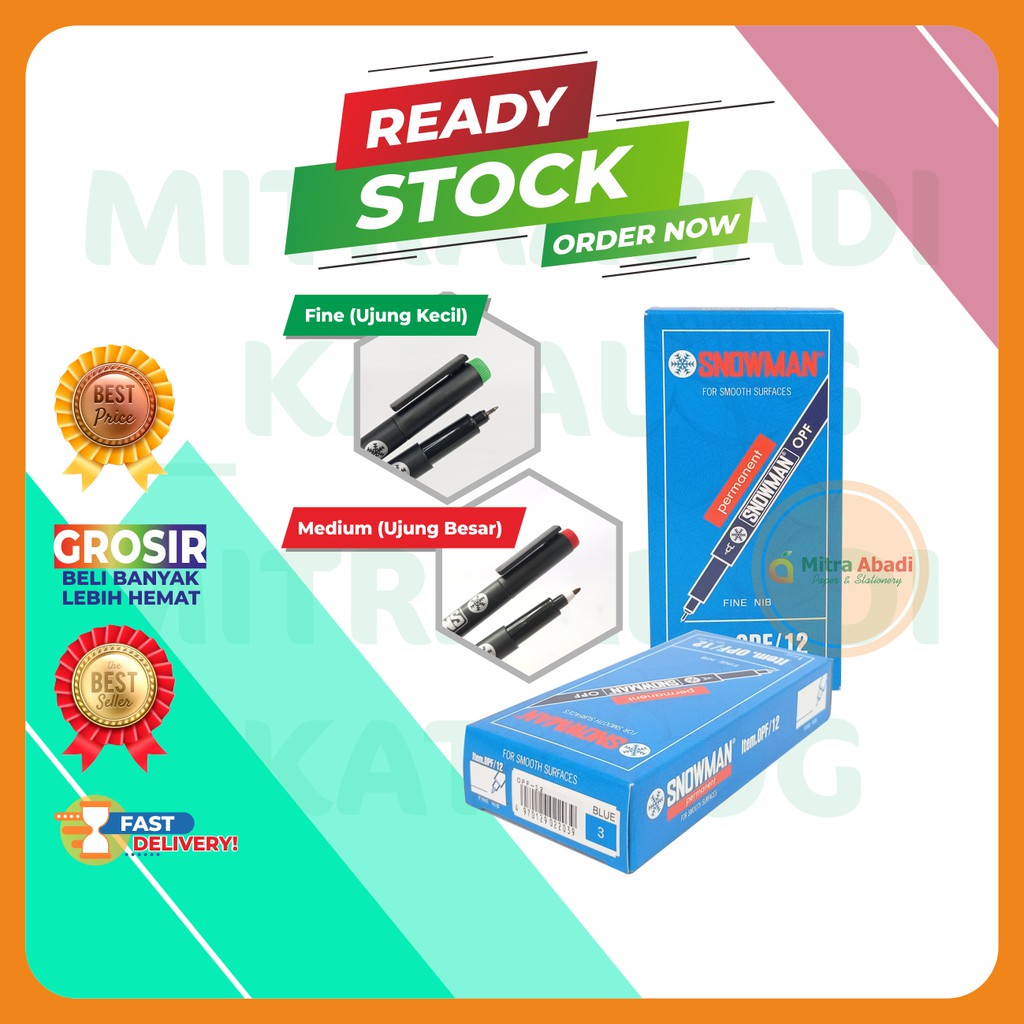 

(1PCS) SPIDOL OHP/OPF F (FINE) 0.5mm