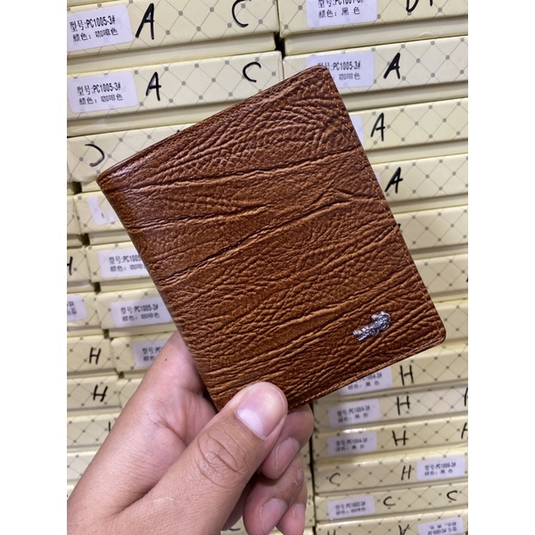 DOMPET PRIA KULIT ASLI URAT KAYU DOMPET PRIA ASLI KULIT DOMPET LIPAT KULIT ASLI DOMPET KULIT ASLI