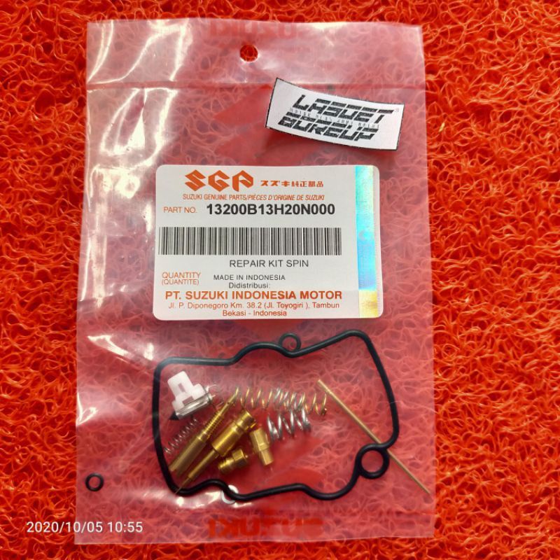 REPAIRKIT KARBU KARBURATOR SUZUKI SPIN SKYWAVE SKYDRIVE HAYATE 125 ORI ORIGINAL SGP