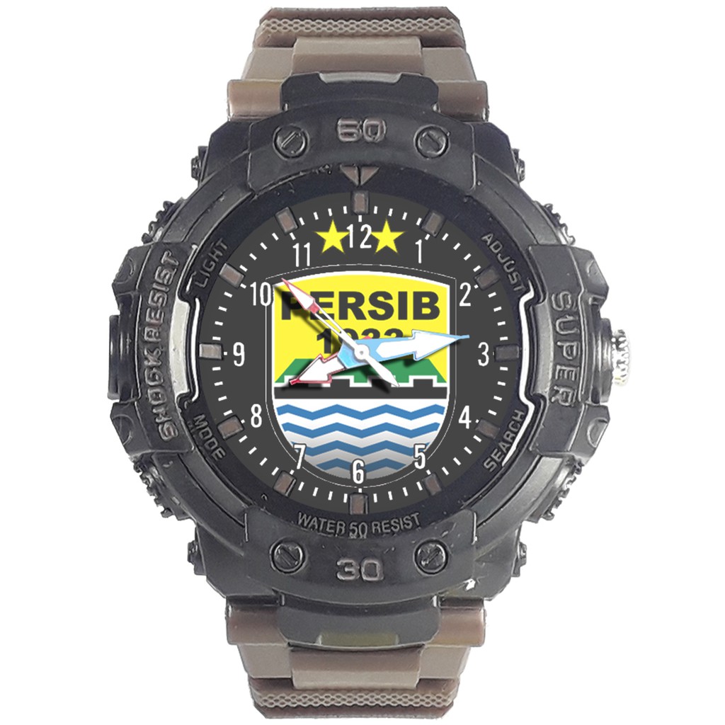 Jam Tangan  PERSIB MOTIF 2 Bagus