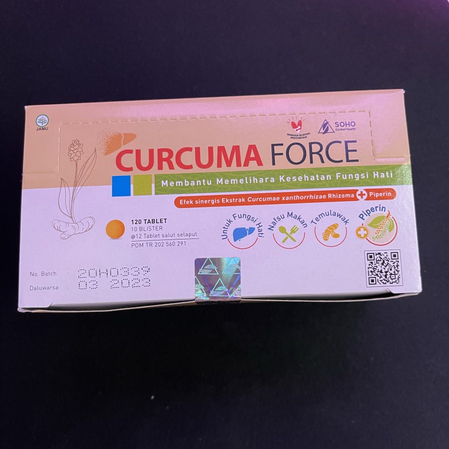 Curcuma Force Tablet isi 120