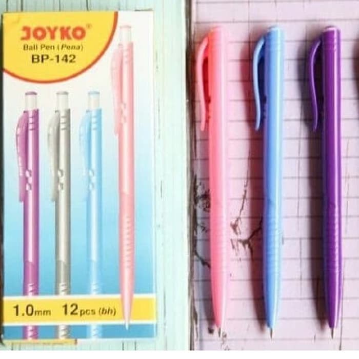 

HARGA KHUSUS Dijual Joyko ballpen Bp-142 12 pcs Limited