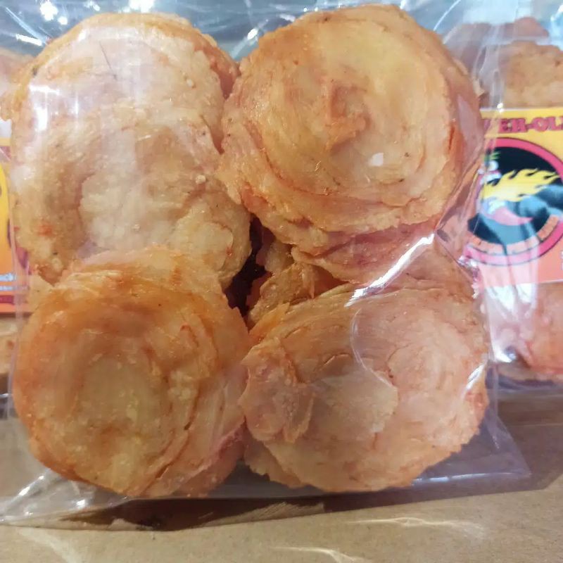 

emping belinjo#pedas#500gr