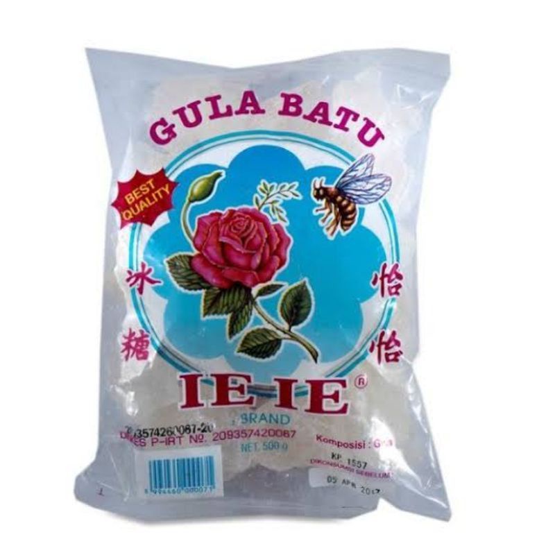 Gula Batu IE IE Kemasan 500 Gram