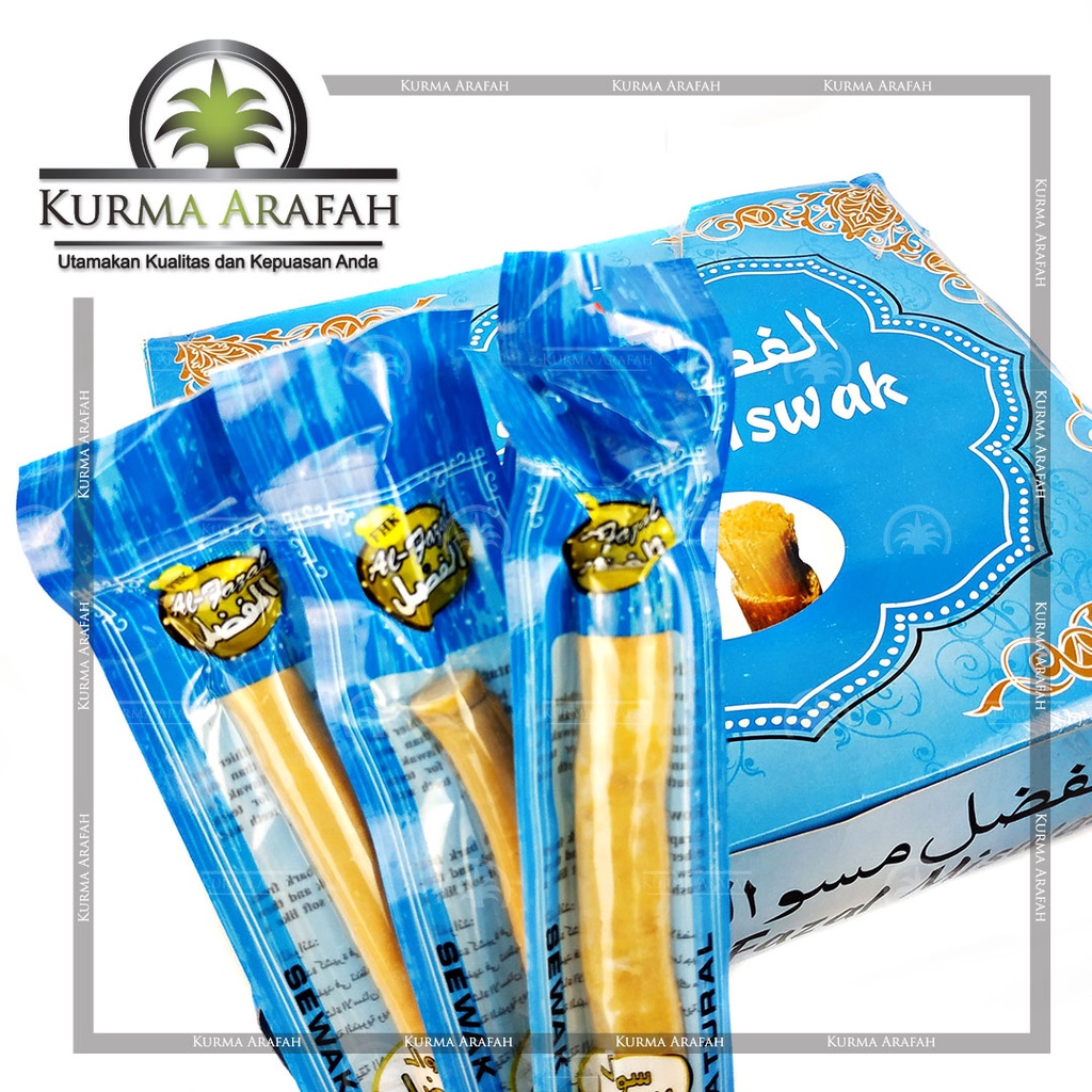 Siwak Panjang Al Fazal Kayu Miswak Al Faza Original