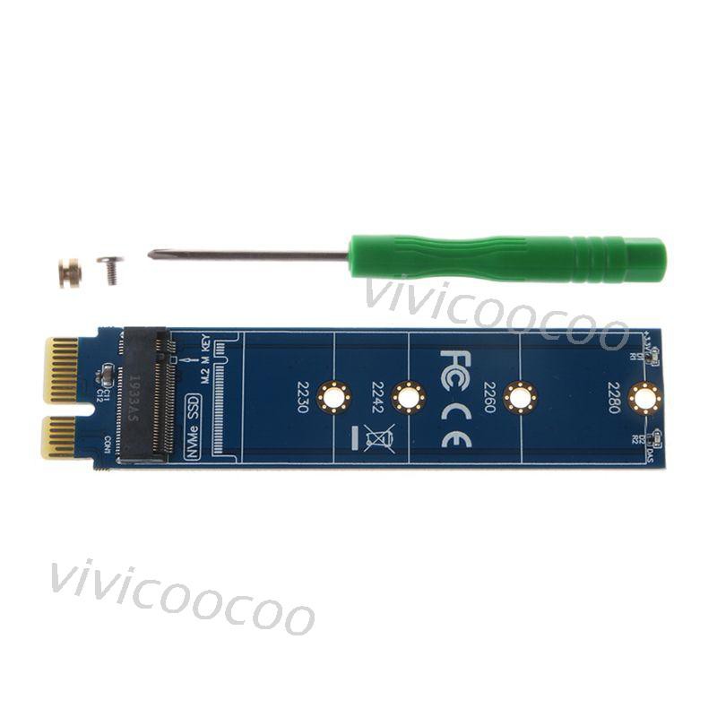 Vivi Pcie Ke M2 Adapter Nvme Ssd M2 Pcie X1 Raiser Untuk 2230 2242 2260 2280 M.2