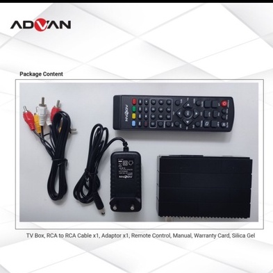 ADVAN DIGIPRO SET TOP BOX TV DIGITAL DVBT2 SIAP DIGITAL - ADVAN+RCA