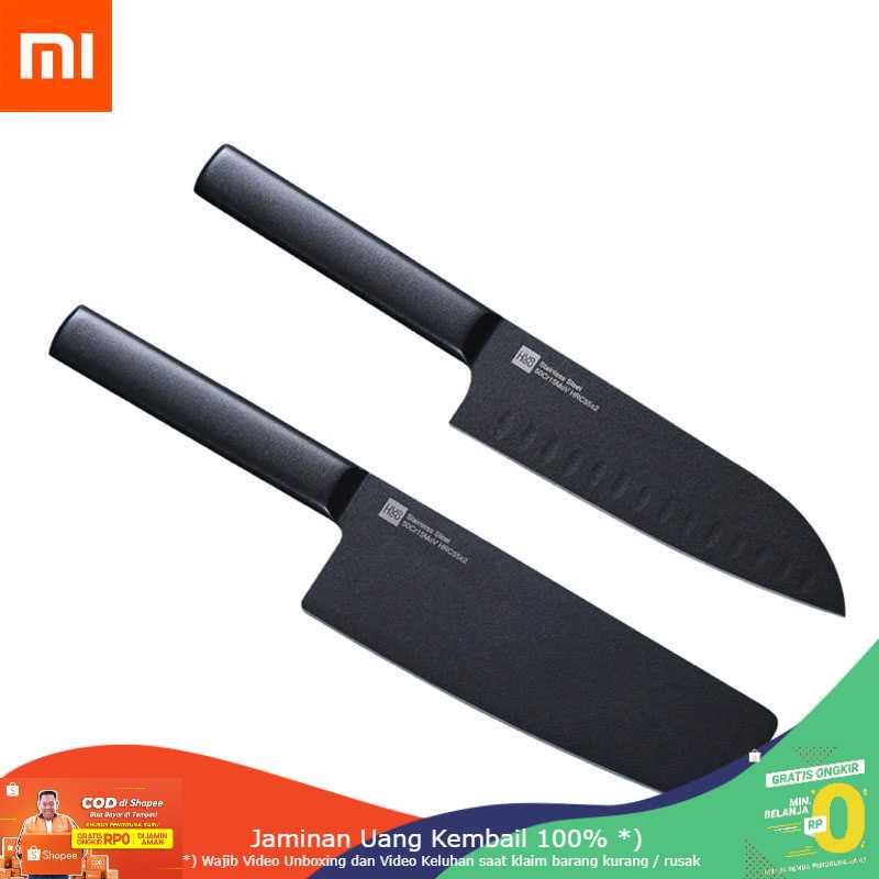 (BISA COD) RVOSTR Huohou Pisau Dapur Kitchen Knife 2 PCS - HU0015