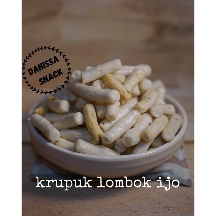 

SNACK KILOAN TERMURAH!!!PILUS/KRUPUK LOMBOK IJO 250 GR FREE BUBBLE WRAP/KARDUS