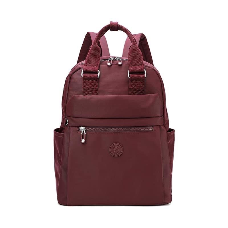 HARUICA BAG 80135 - tas ransel - ransel wanita - tas sekolah ransel - backpack - tas laptop-Winered