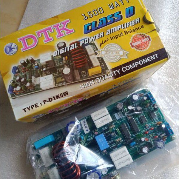 kit driver DTK P-D1K5W 1500 Watt Class D