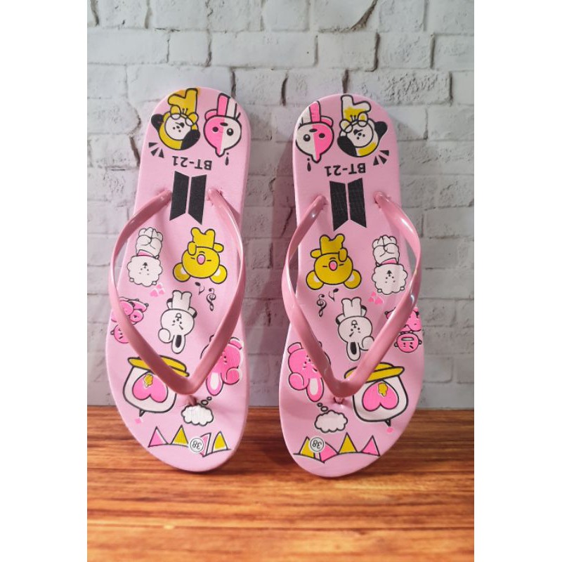 SANDAL SLIFER JAPIT BT21 NEW