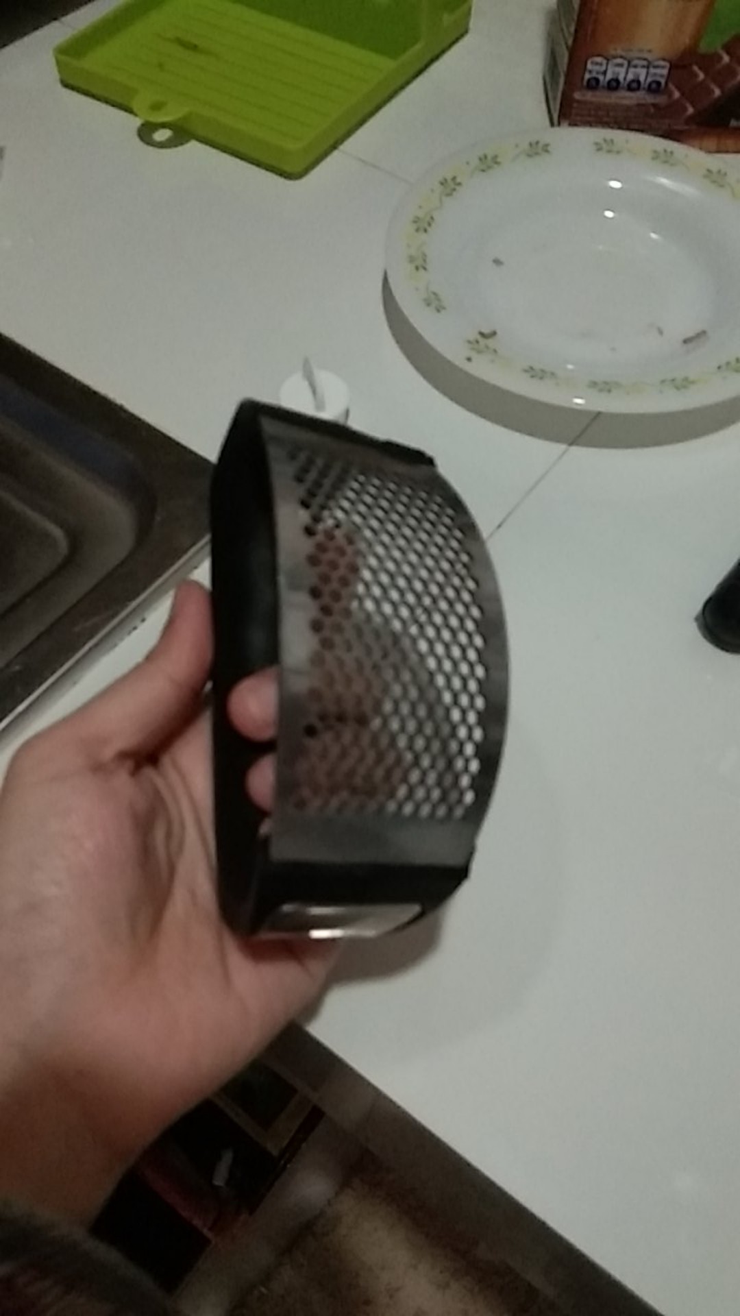 Mic Stainless Steel Garlic Press High Quality Handheld Garlic Press Tekan Bawang Putih