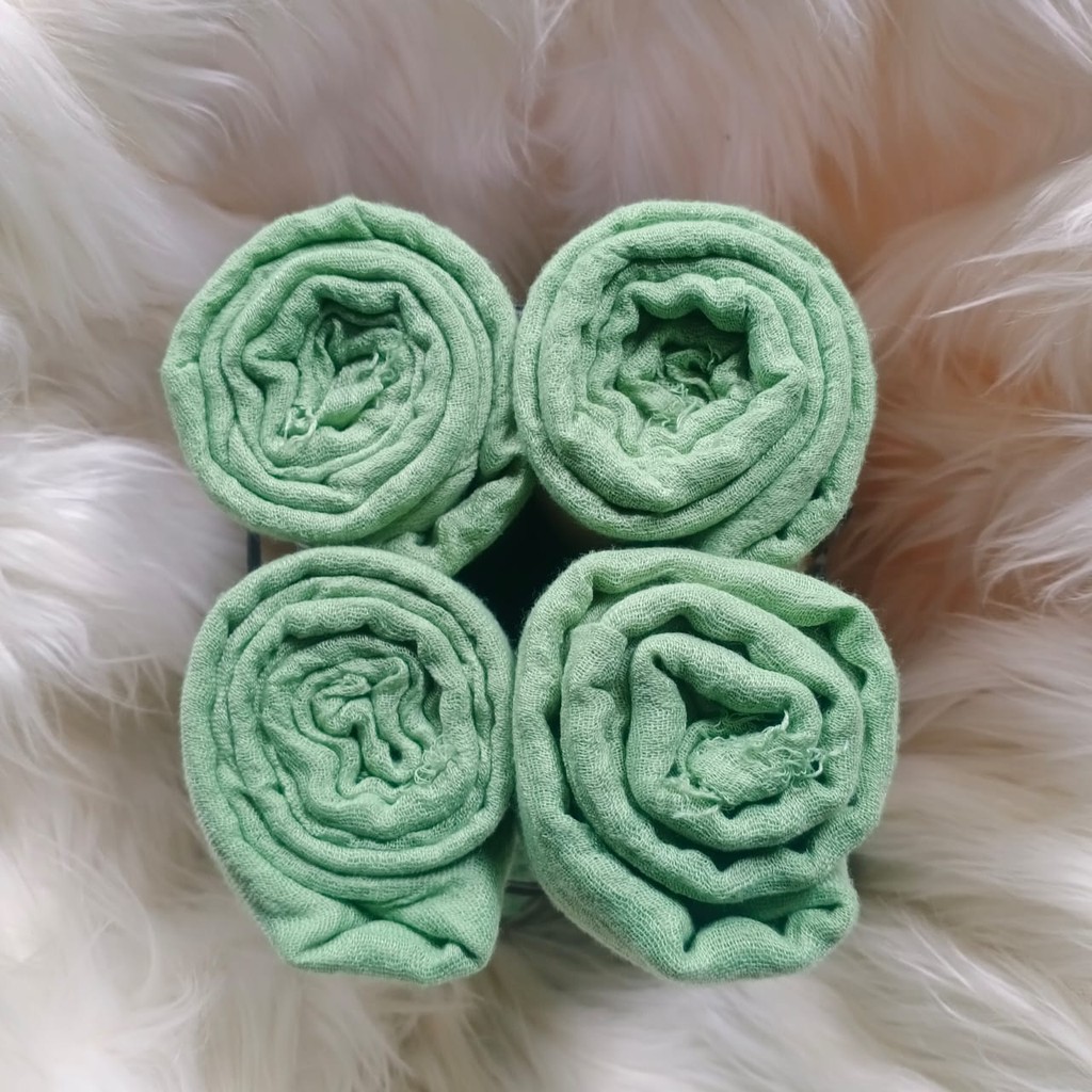 Nazira Pashmina Crincle /PART 1-MATCHA