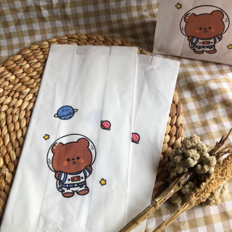

Packaging Amplop Putih motif Space | Packaging amplop aesthetic vintage