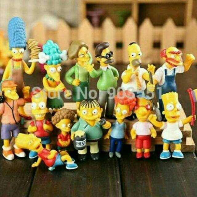 Simpson action figure Bart set 14 bh