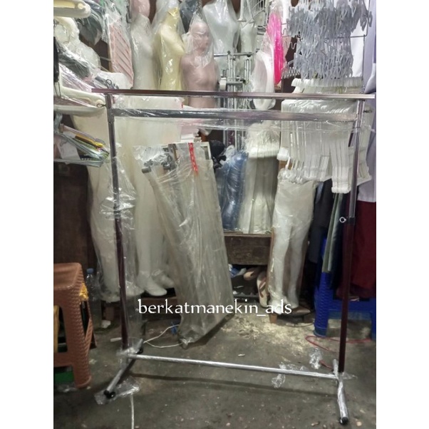 gawang pipa kotak + tatakan ram( gawang ram)