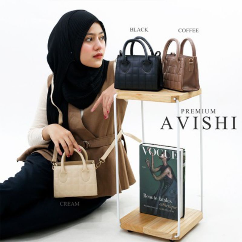 TAS WANITA - TOP HANDLE VISHI PREMIUM - SLINGBAG