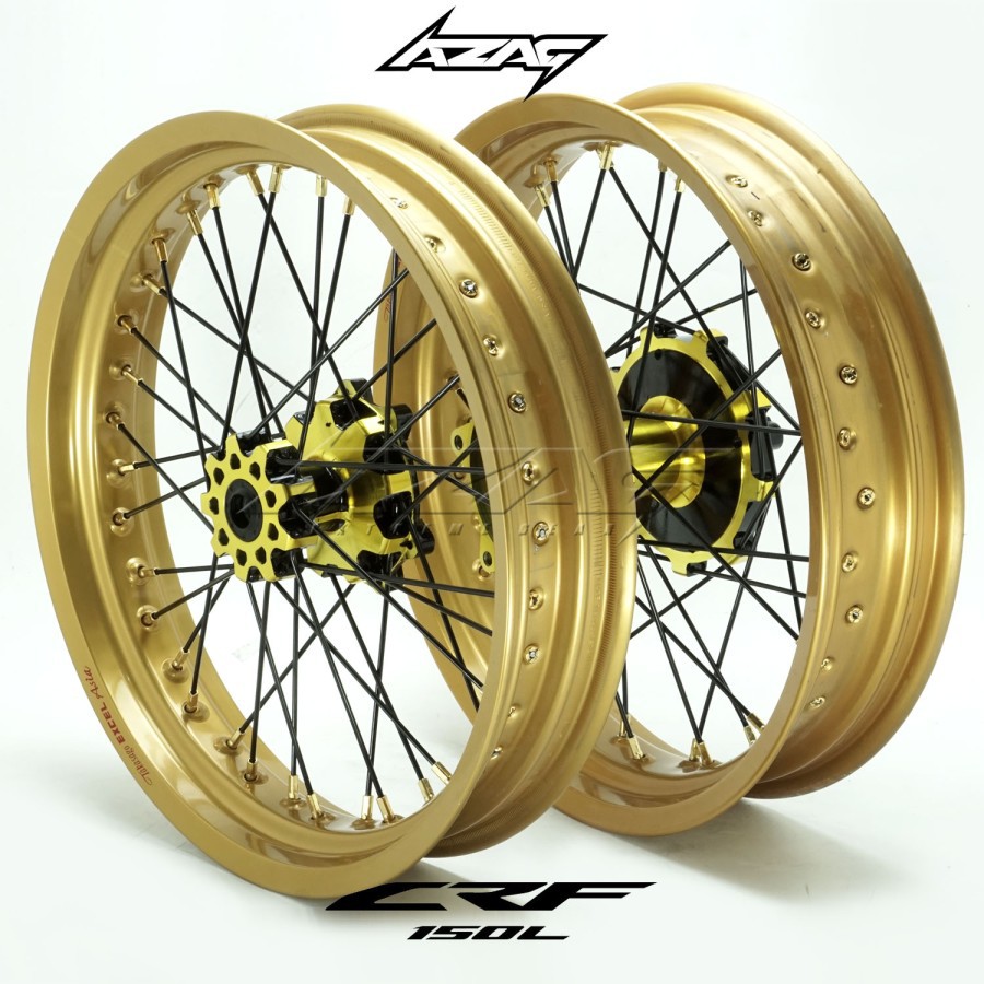 VELG SET CRF 150L VELG EXCEL TAKASAGO RING 17/300/350/H 36