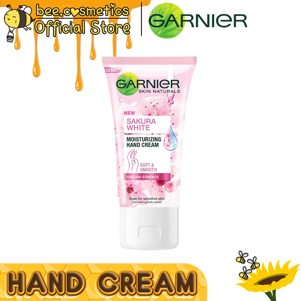 GARNIER SAKURA WHITE HAND CREAM SOFT & SMOOTH 50ML