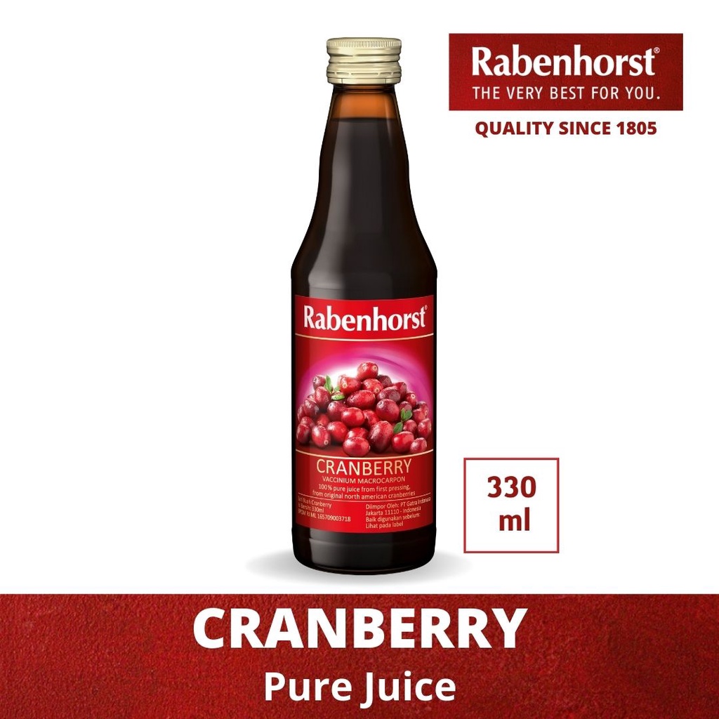 

Rabenhorst Cranberry Pure Juice 330ml