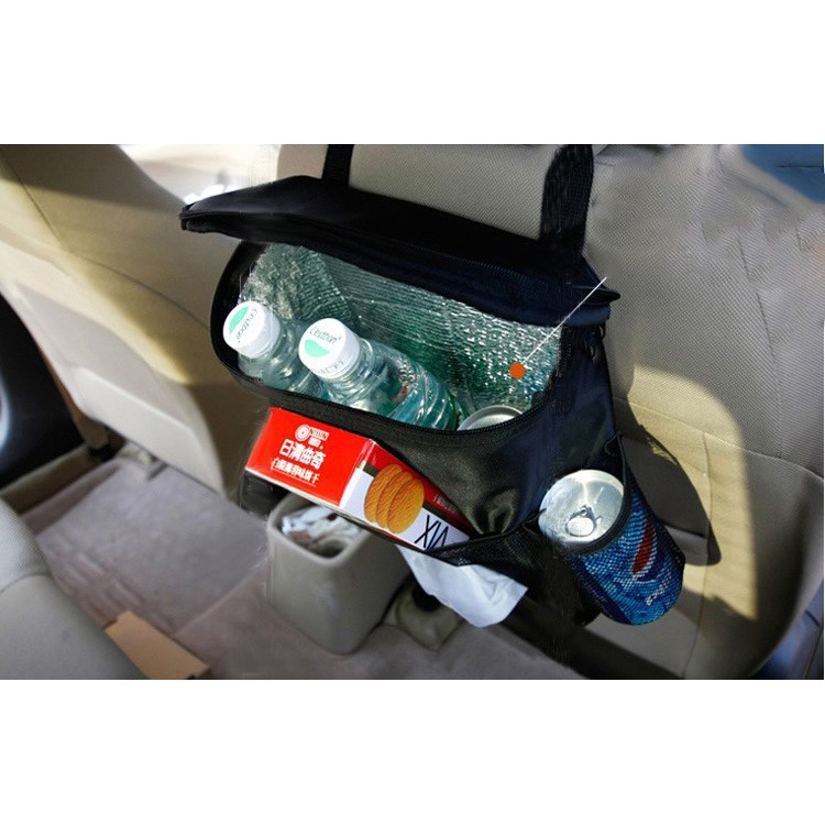 Car Seat Organizer - Cooler Bag - Penahan Panas Dingin Makan Minuman