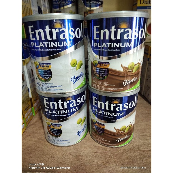 Entrasol platinum 400 gr free 1 pc entrasol quickstart