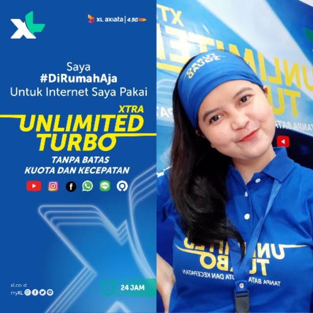 Kartu Perdana Paket Data Xl Unlimited Turbo 50gb Shopee Indonesia