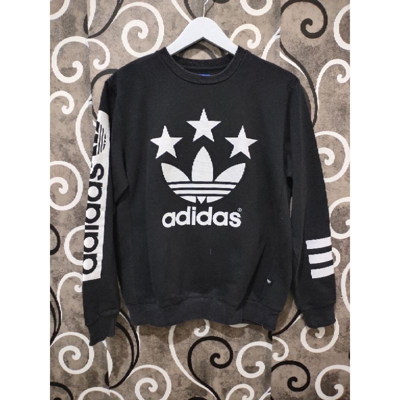 sweater crewneck original adidas second brand /Original Preloved / Second Branded