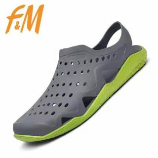  Sepatu  cowok pria  karet like crocs  swiftwater wave 