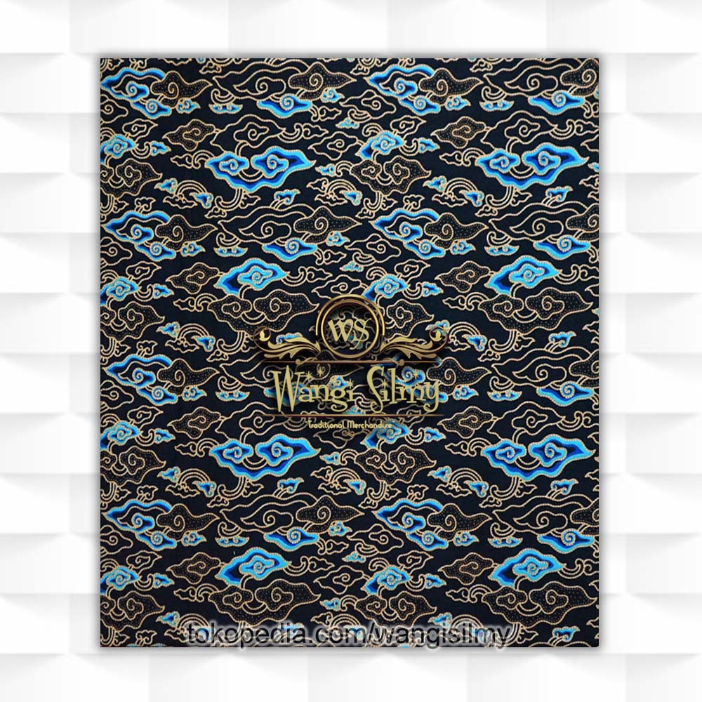 Kain Batik Mega Mendung - Kain Jarik Panjang Motif Mega Mendung - Kain Batik Cirebon
