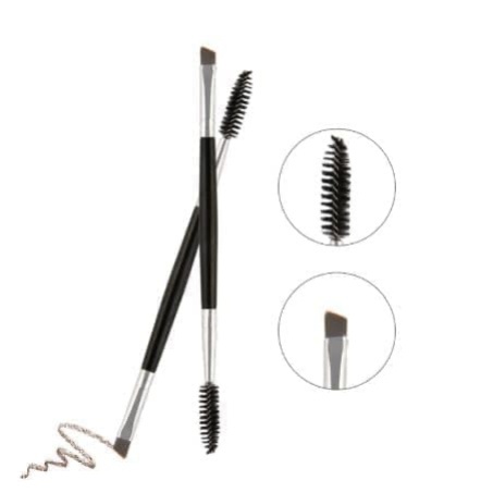 Kuas Alis / Eyebrow Brush 2 in 1 Sikat Dan Kuas