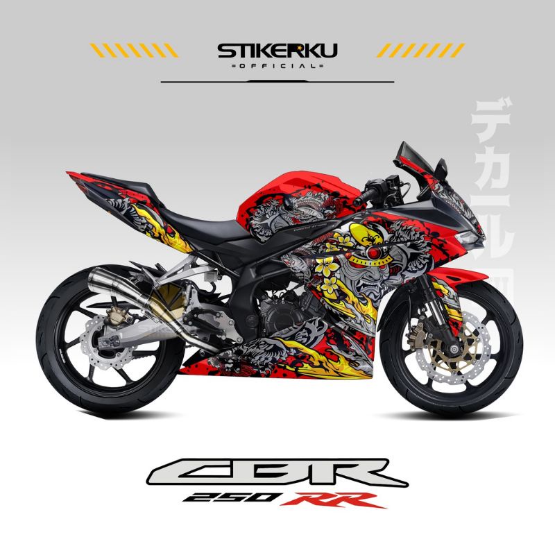 Decal Cbr250RR/Striping Sticker Full Body Variasi Motor Honda CBR250RR