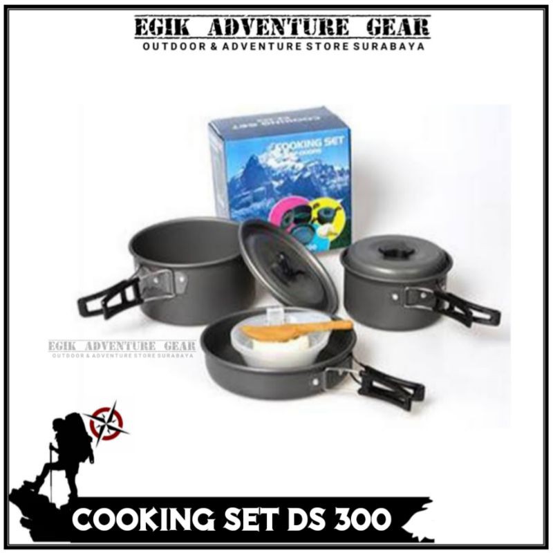 Cooking Set DS 300 | Nesting Ds300 | Panci Masak Camping