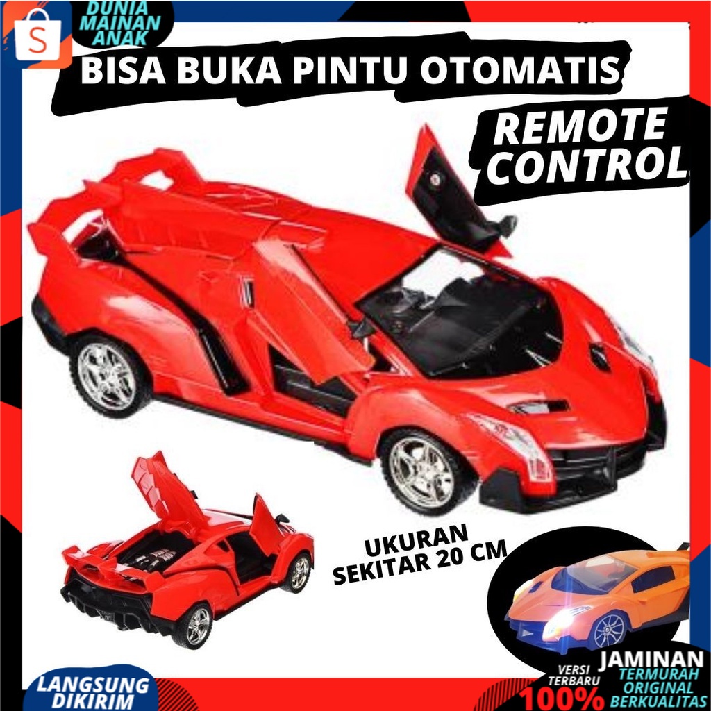 Mobil remote control Mobil Balapan modern tim mobil buka pintu rc Sedan Sport CarTerbaru Murah