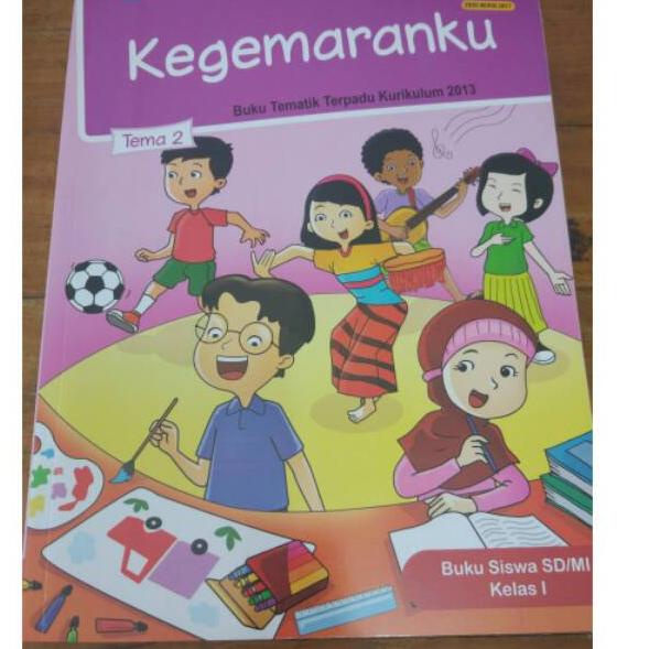 Kirim.Langsung⭐ 779.SP Buku Tematik SD Kelas 1 Tema 2/ Kegemaranku ♚ Bayar Di Tempat