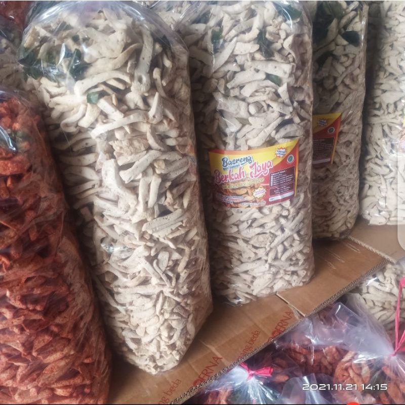 

baso goreng BASRENG PEDAS asin, pedas daun jeruk original 1 kg