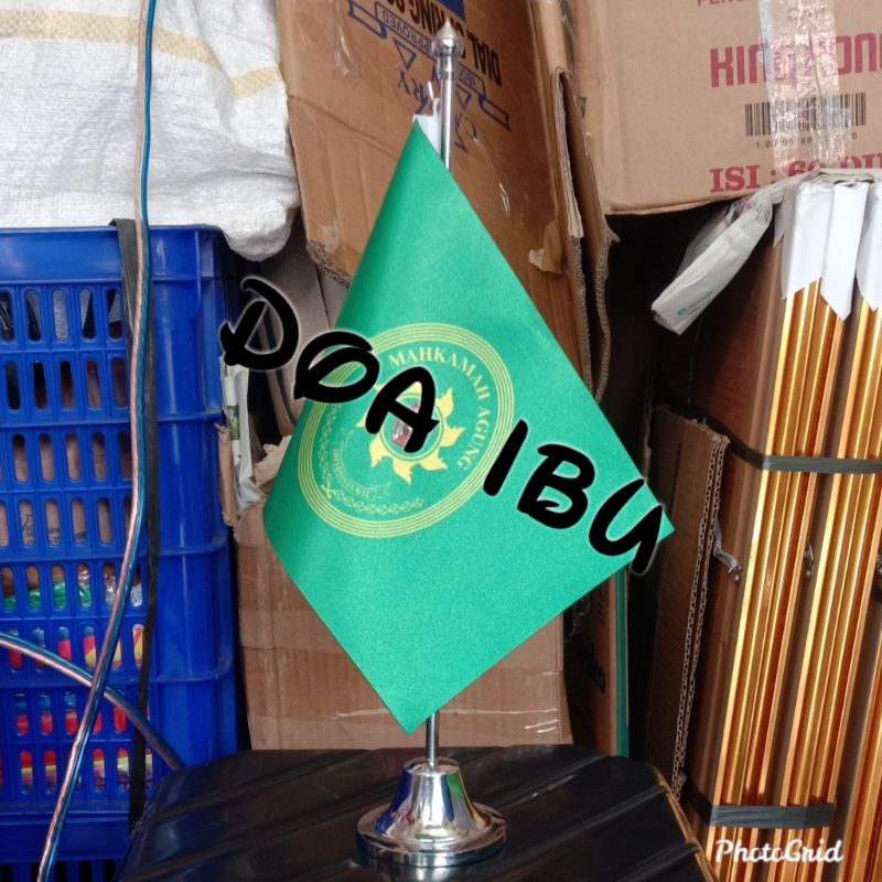 

best seller tiang stenlis meja+bendera MAHKAMAH AGUNG
