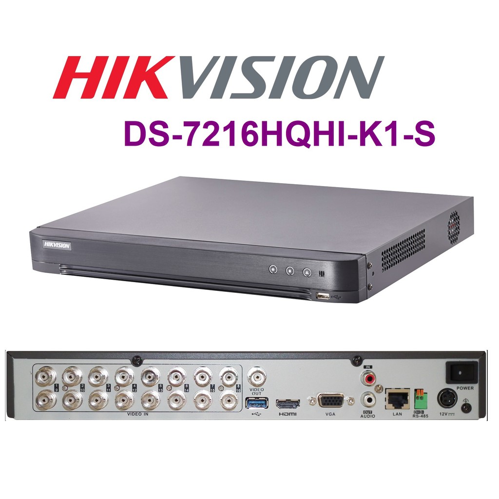 Jual DVR 16ch Hikvision 7216HQHIK1/S Shopee Indonesia