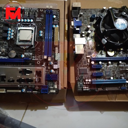 paket mobo 1155 + core i3 3240