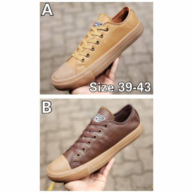 SEPATU PRIA CONVERSE KULIT GUM