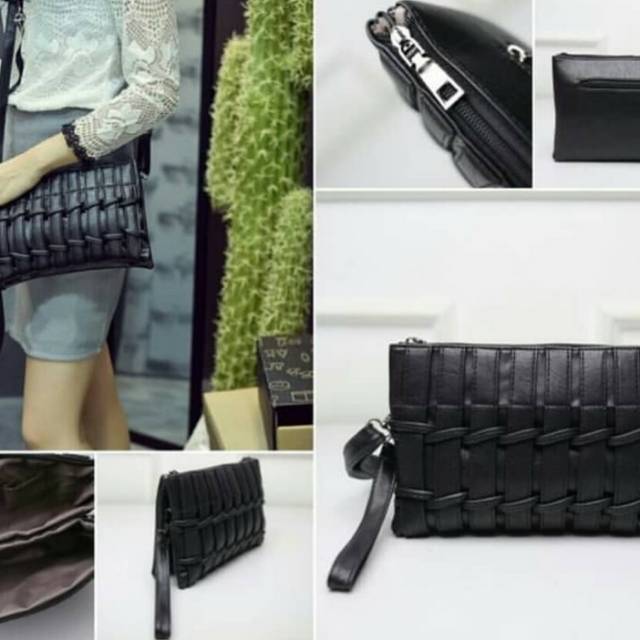 SALE Stradivarius Sling Bag [ Grey / Maroon ] Promo Tas Wanita Kado Unik Hadiah Ultah Kekinian