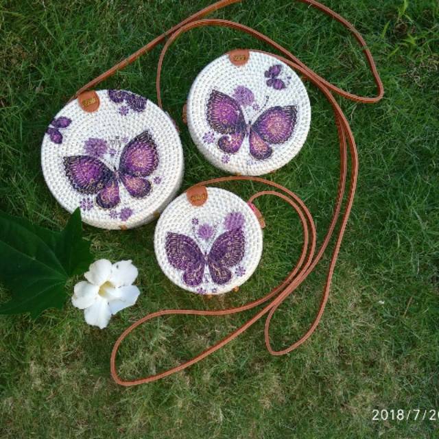 Tas rotan deco