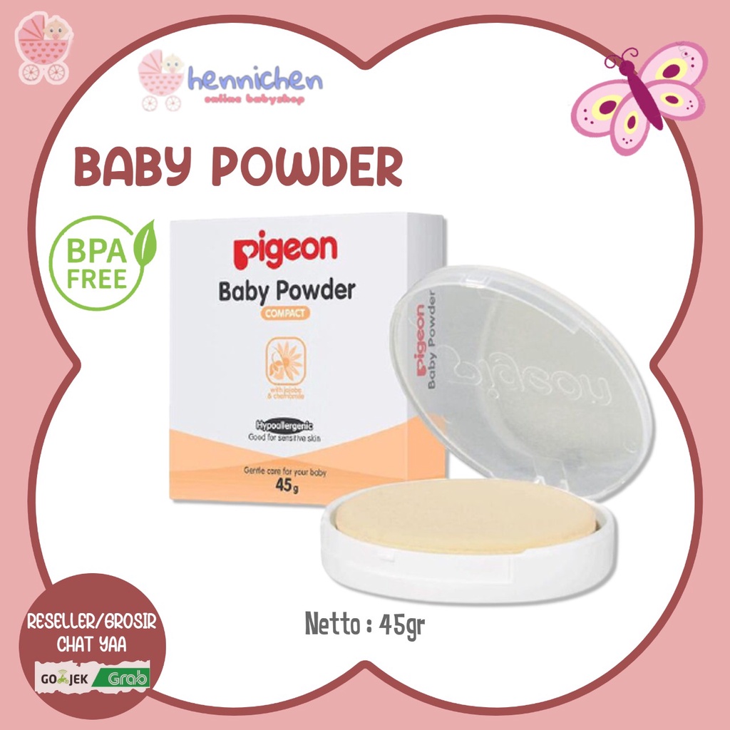 Pigeon Bedak Padat Bayi Chamomile White 45 gr