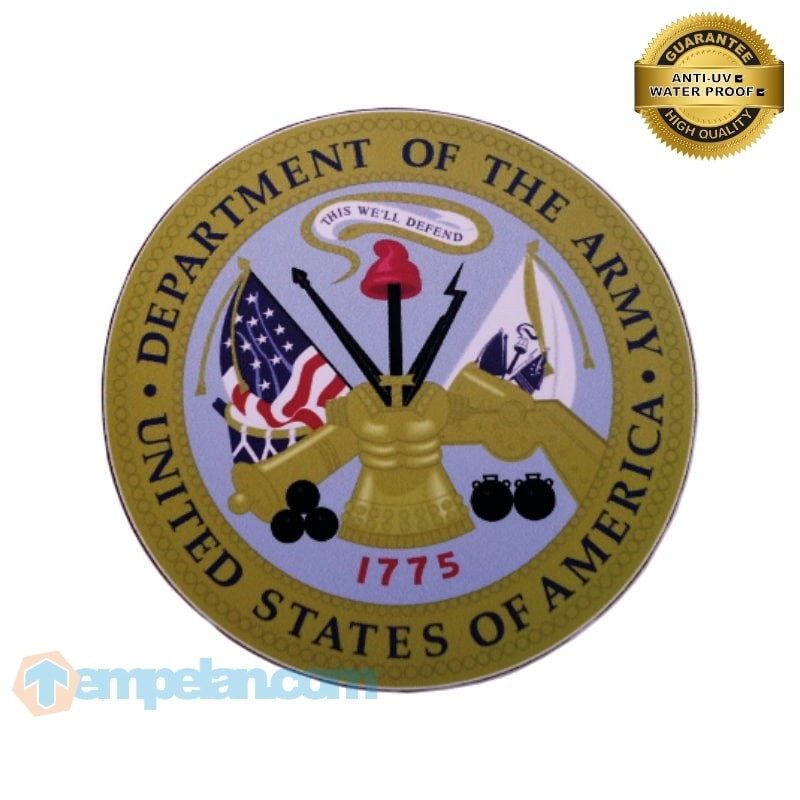 

STIKER DEPARTEMENT OF THE ARMY USA