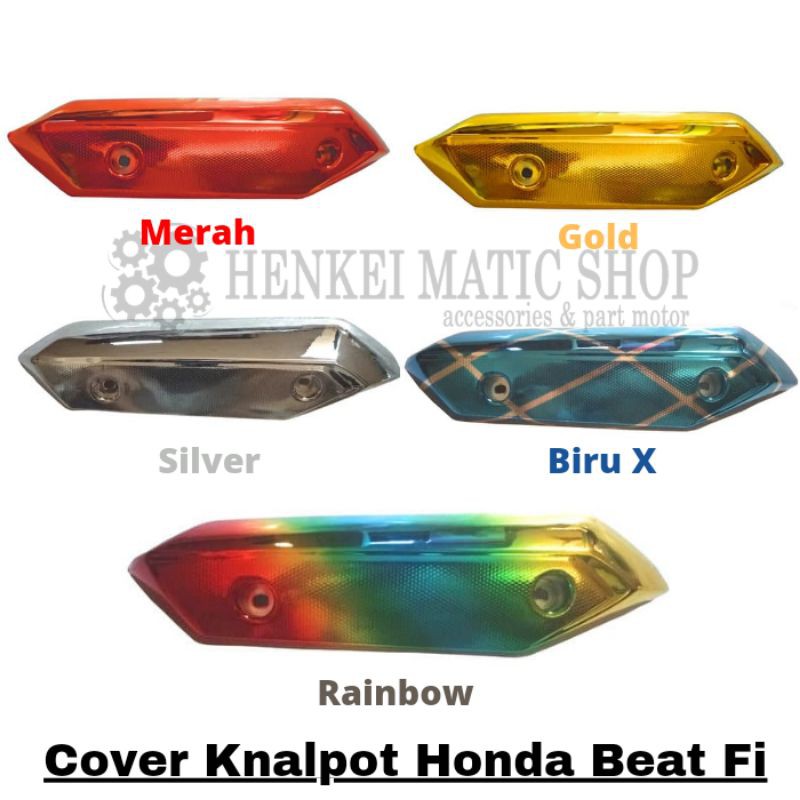 Cover Tameng Knalpot Honda Beat FI Esp New - Cover Muffler - PnP