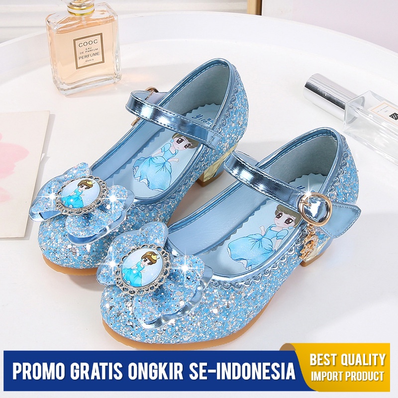 Sepatu anak Anak-anak Sepatu Hak Tinggi      Sepatu Putri  Bayi Perempuan Aisha Putri Sepatu Gas Kec