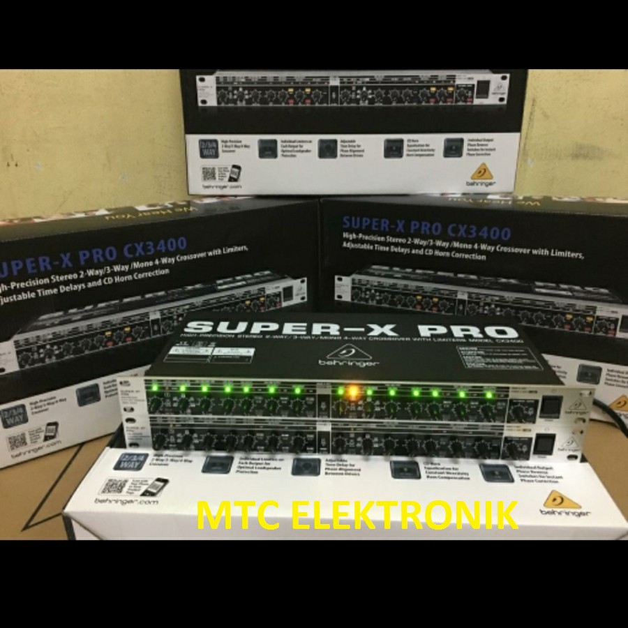 Crossover BEHRINGER CX3400/CX 3400 Crosover