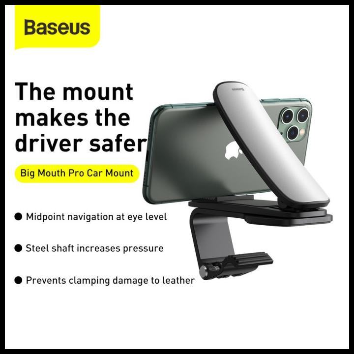 Baseus Car Holder Hp Dashboard Mobil Mount Phone Holder Universal